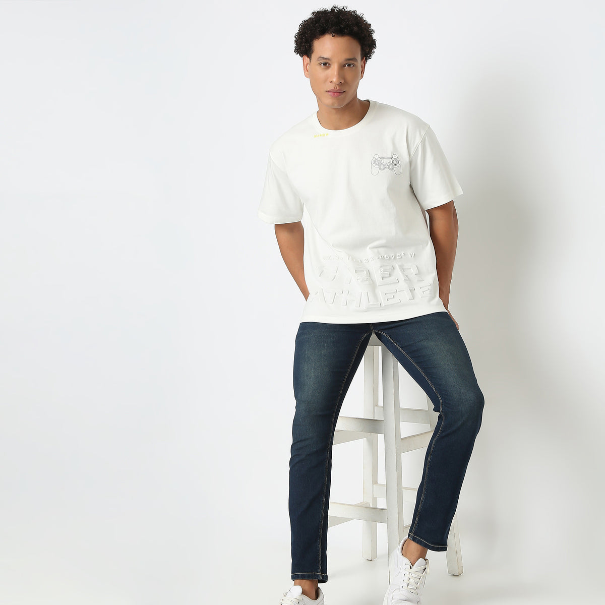 Oversize Solid T-Shirt