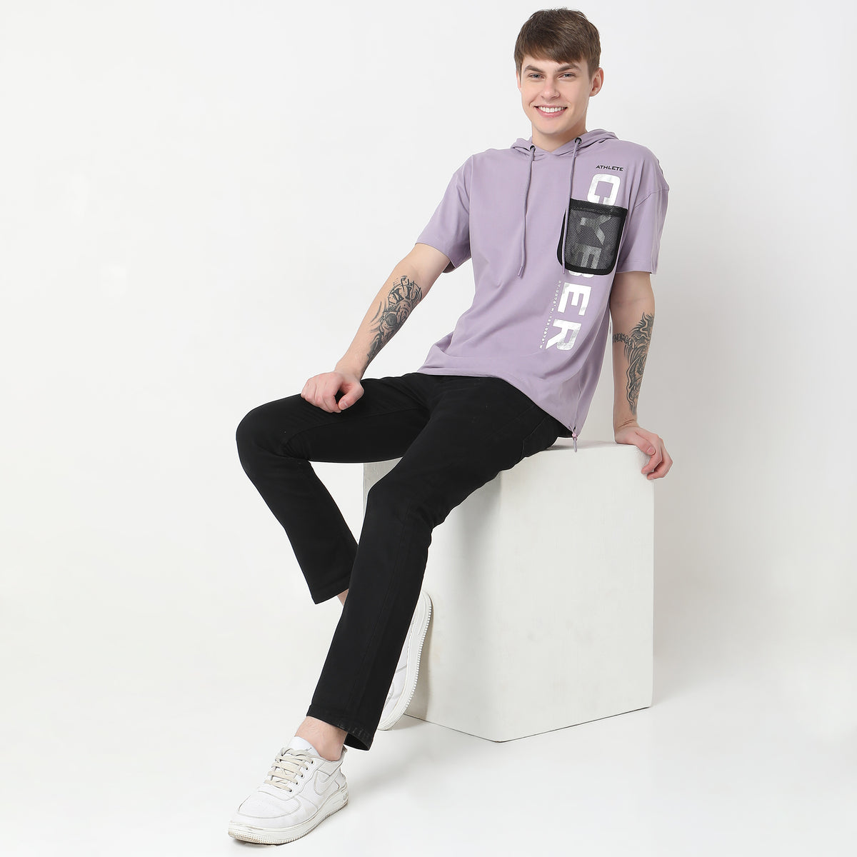 Oversize Solid T-Shirt