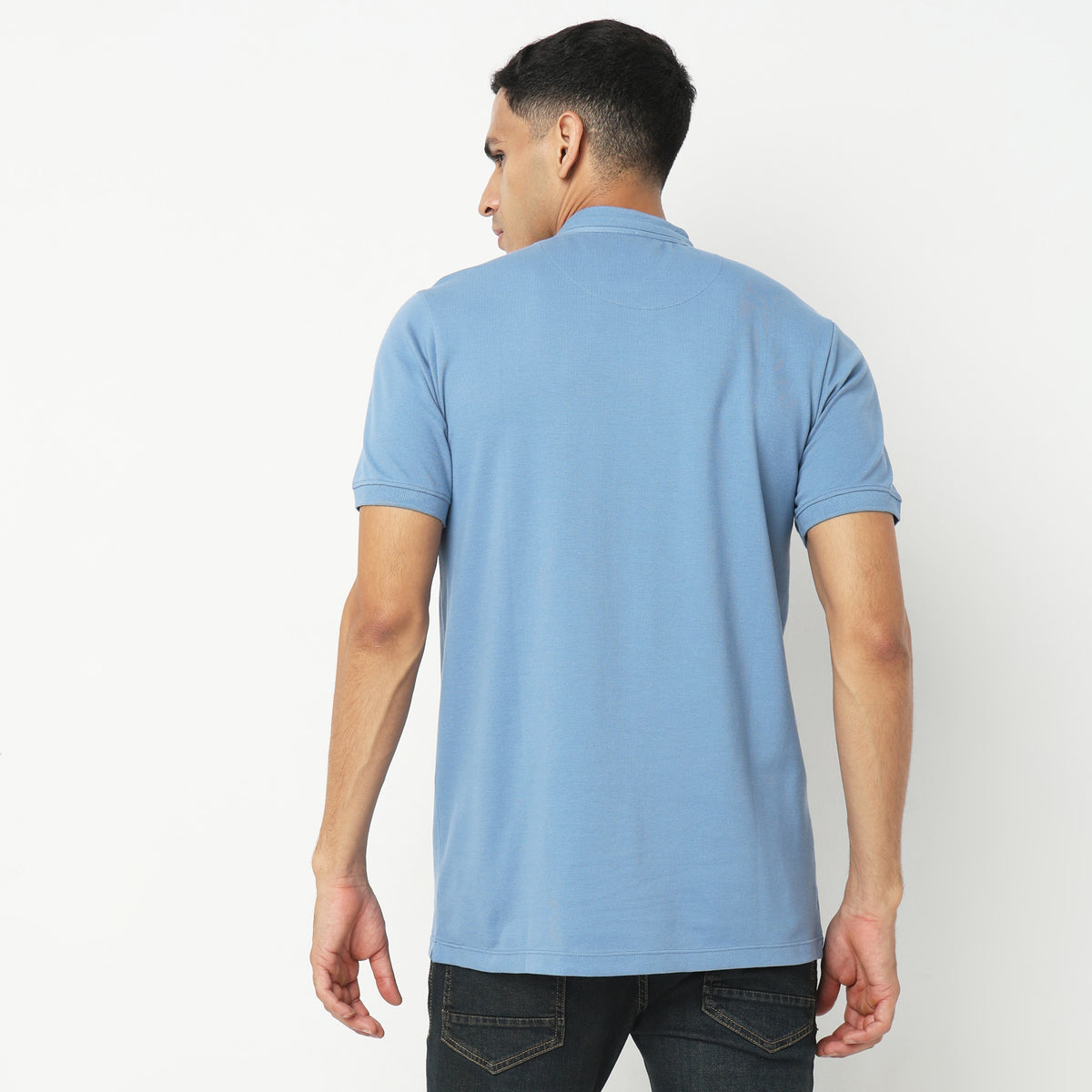 Regular Fit Solid T-Shirt