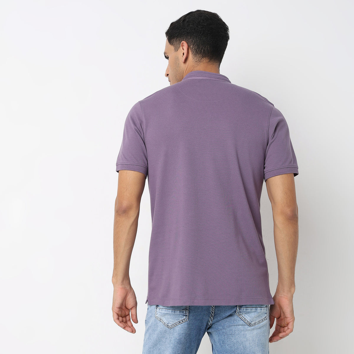 Regular Fit Solid T-Shirt