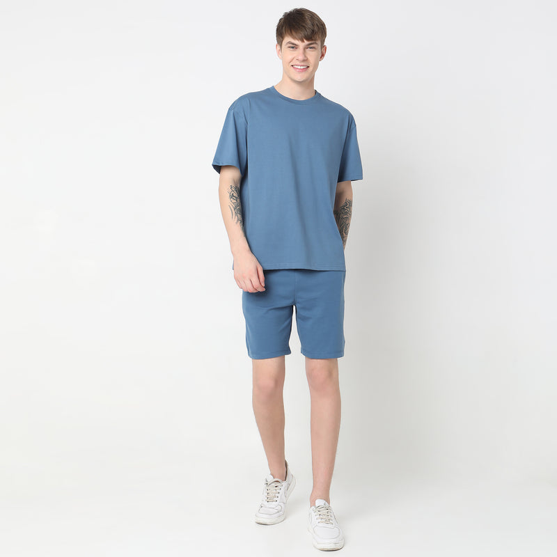 Oversize Solid T-Shirt