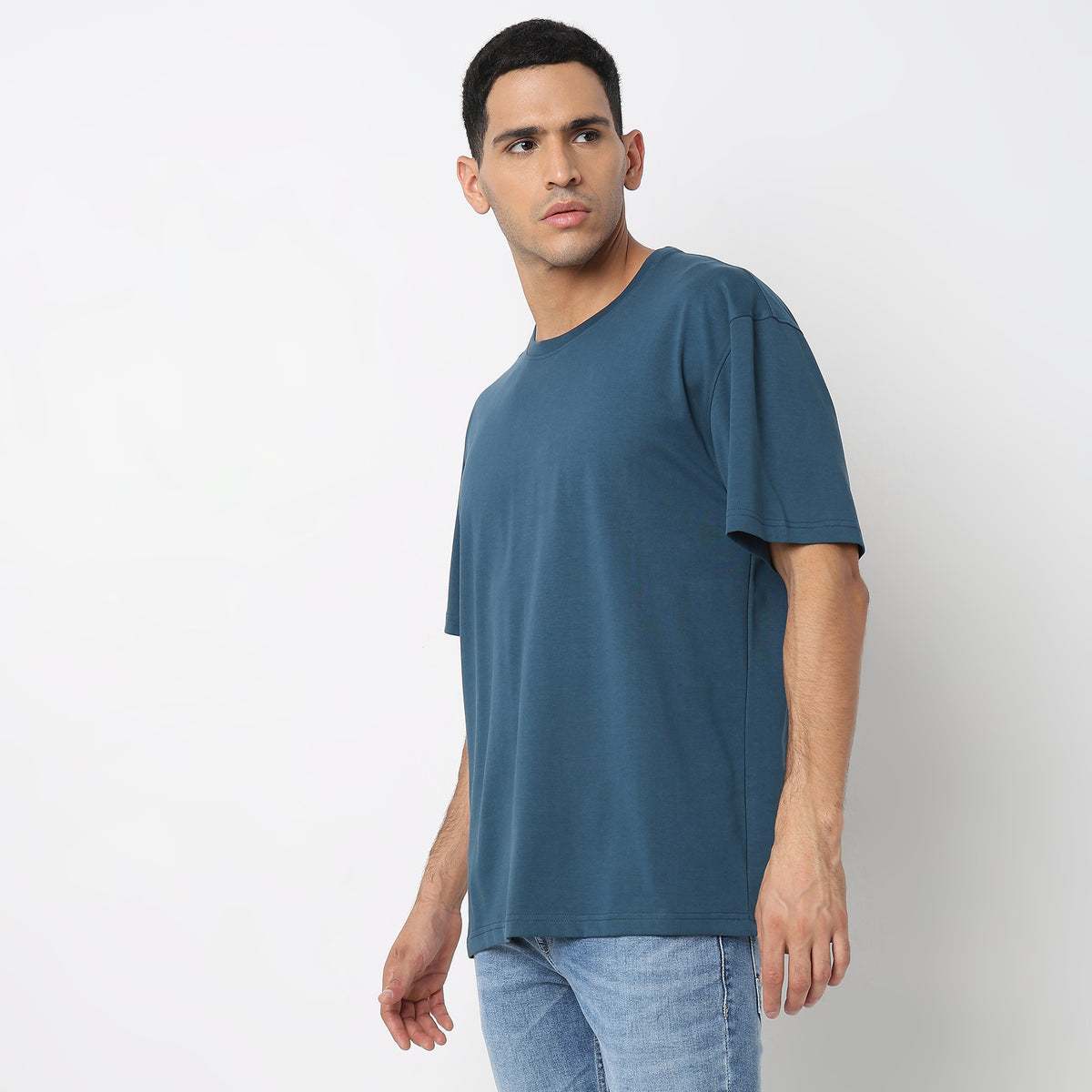 Oversize Solid T-Shirt