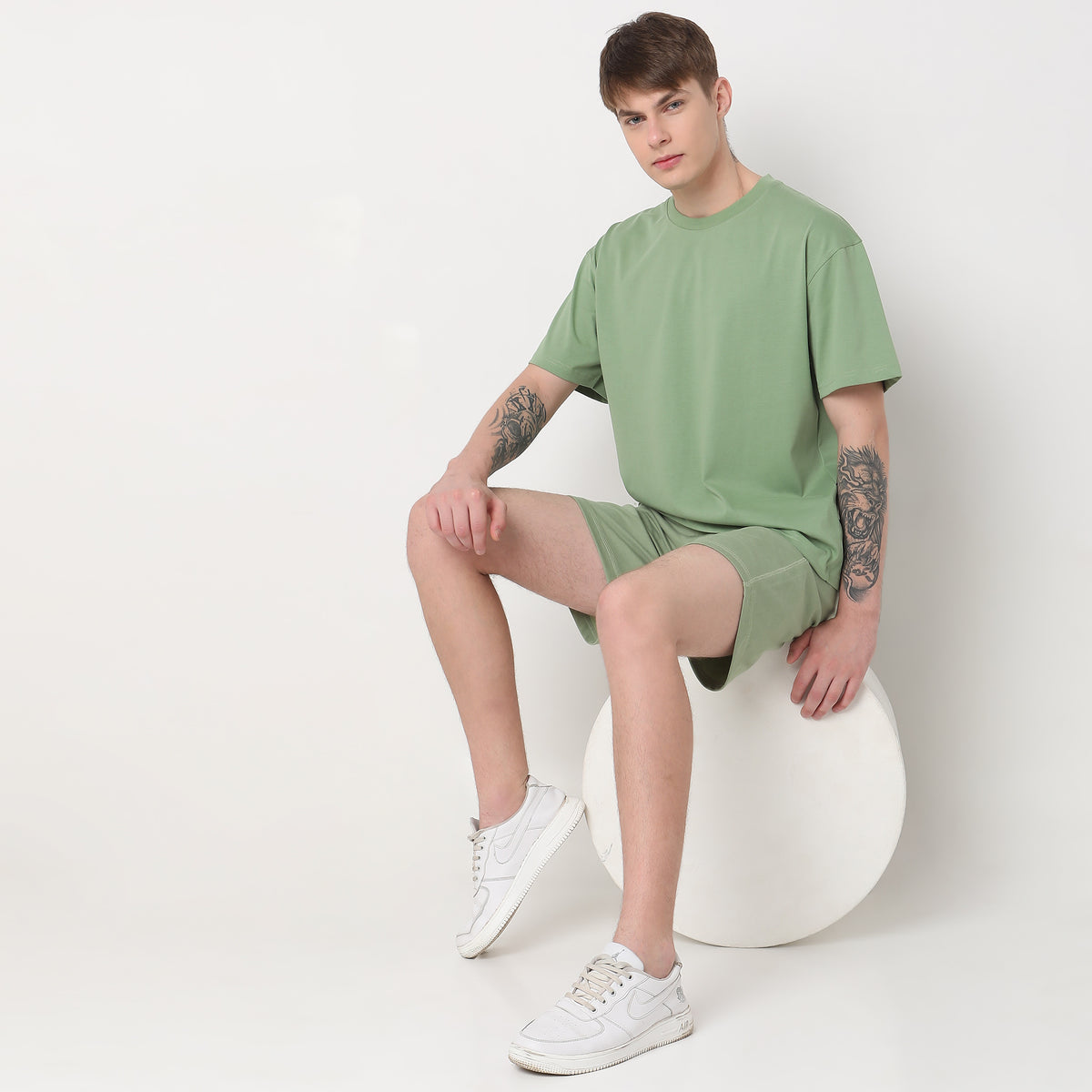 Oversize Solid T-Shirt