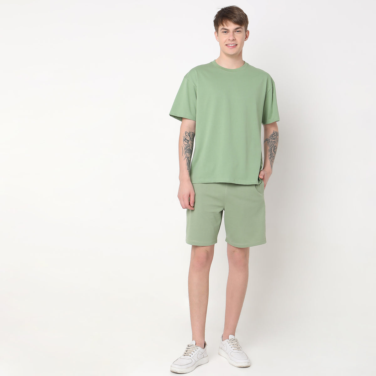 Oversize Solid T-Shirt