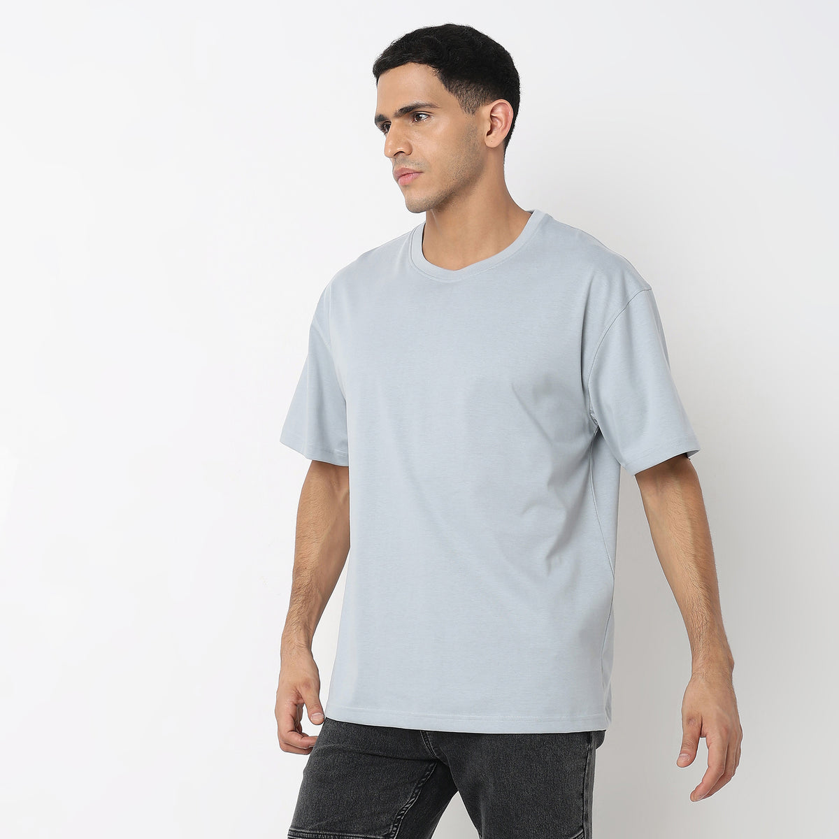 Oversize Solid T-Shirt