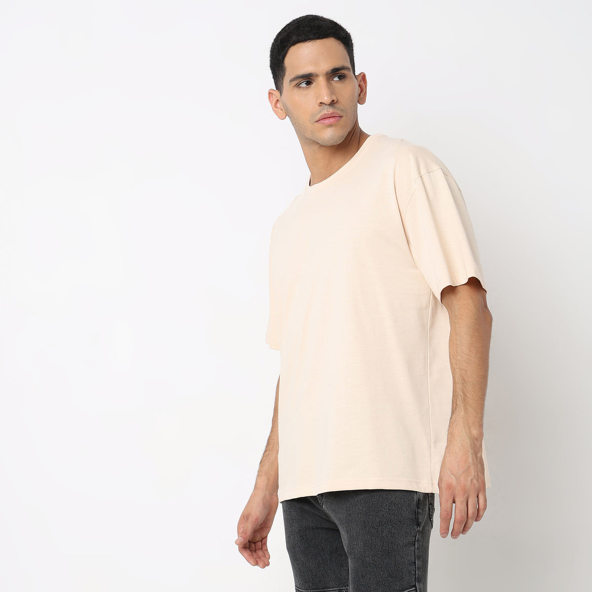 Oversize Solid T-Shirt