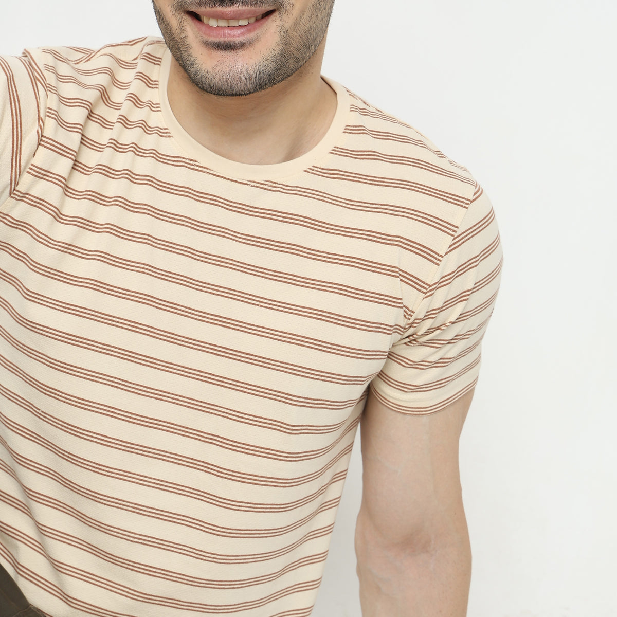 Regular Fit Striped T-Shirt