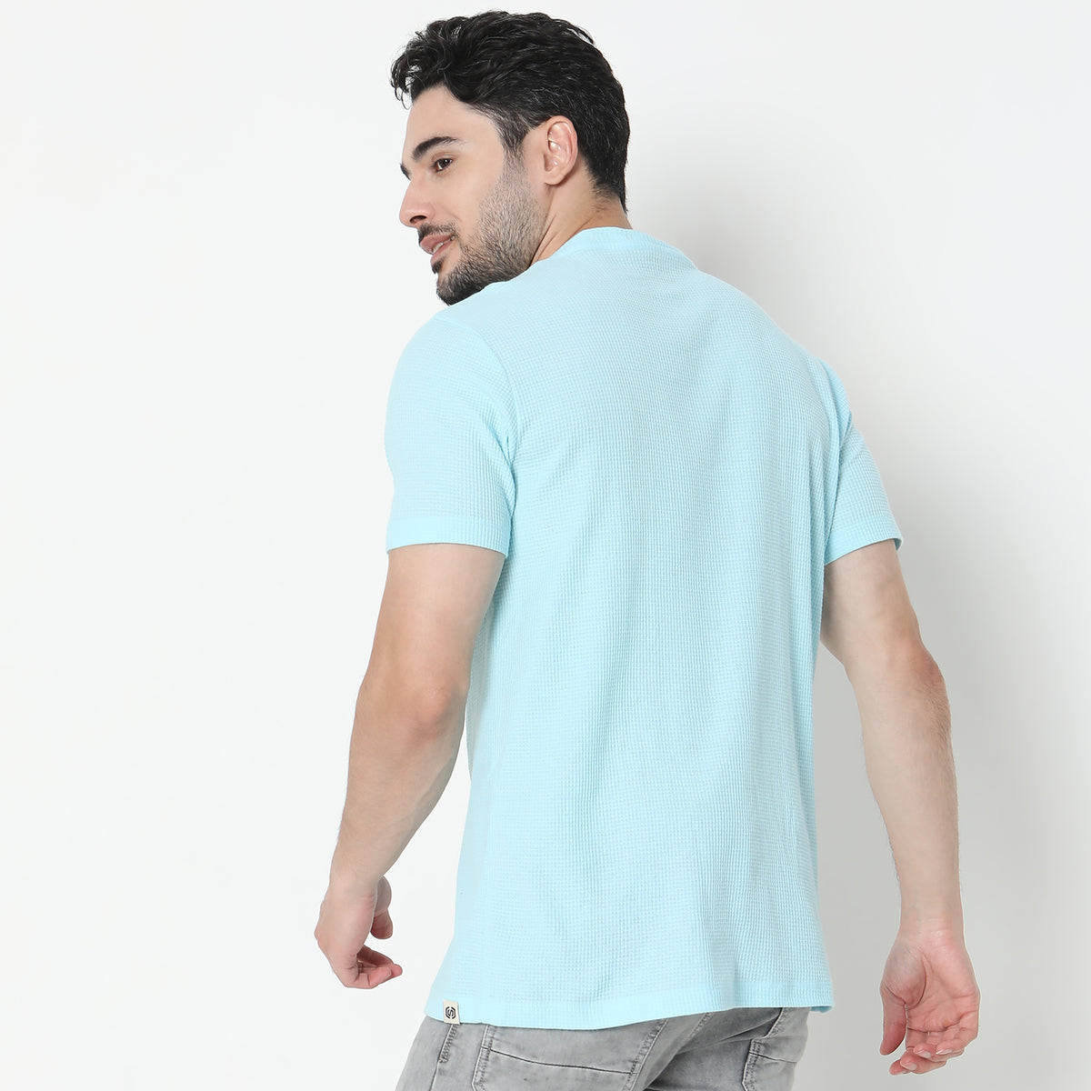 Regular Fit Solid T-Shirt