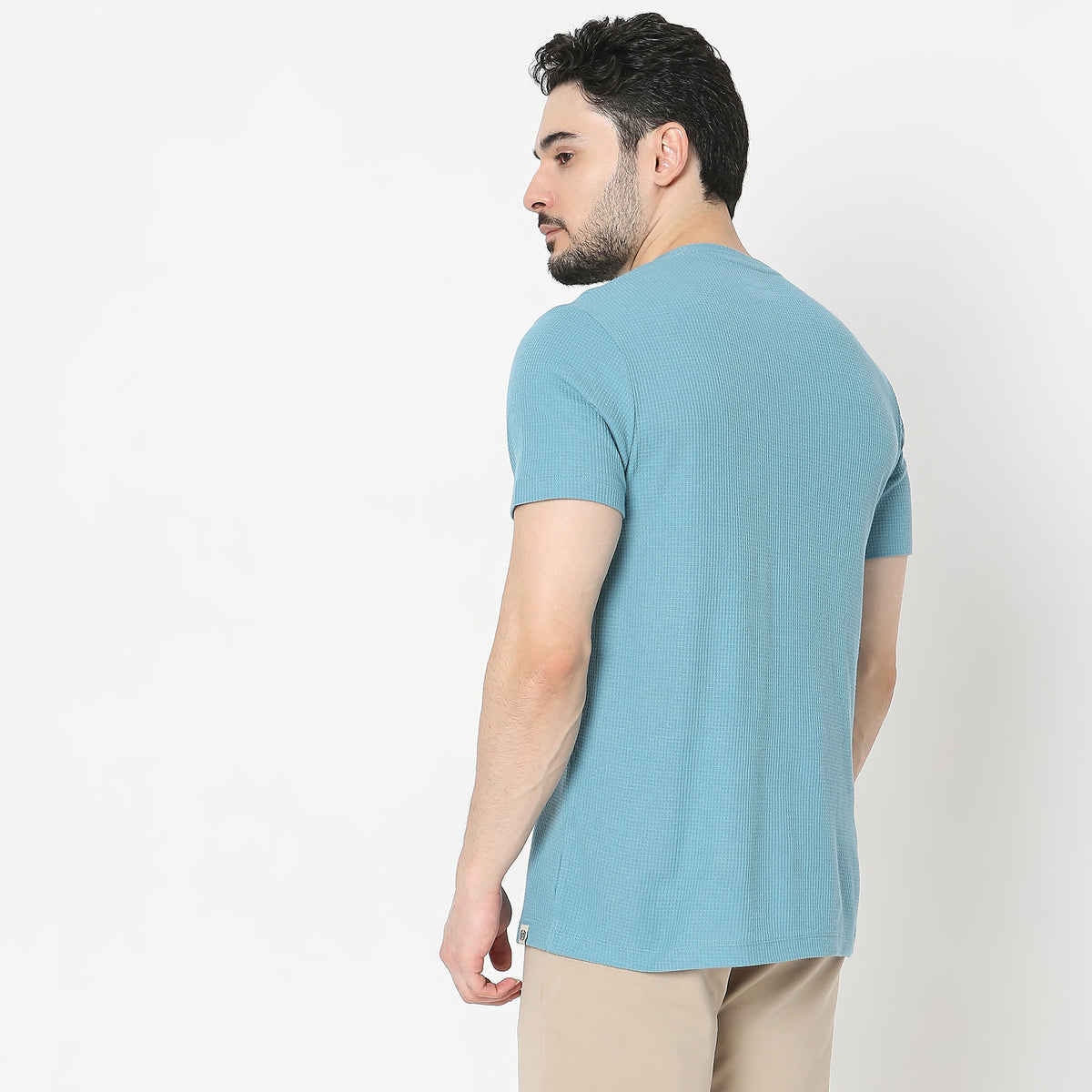 Regular Fit Solid T-Shirt