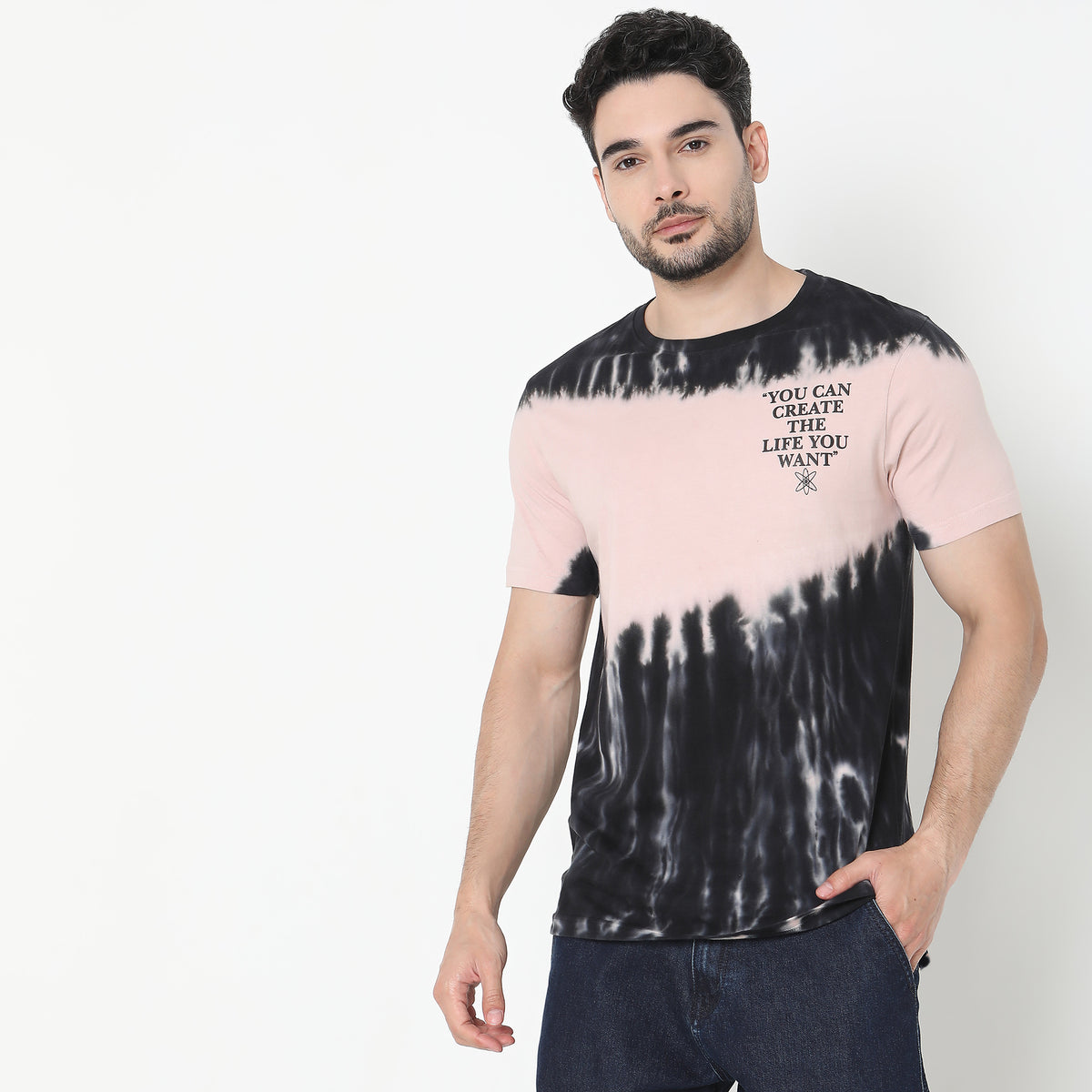 Regular Fit Tie - Dye T-Shirt