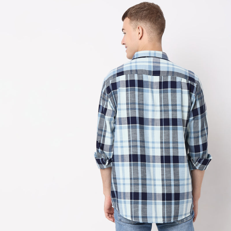 Regular Fit Checkered Shirt