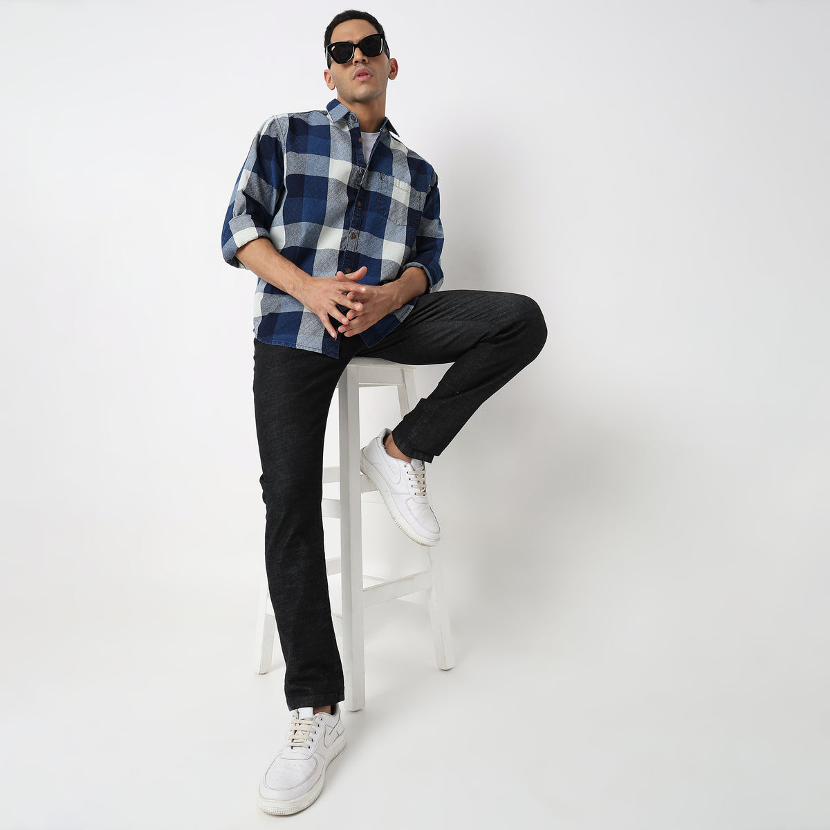 Regular Fit Checkered Shirt