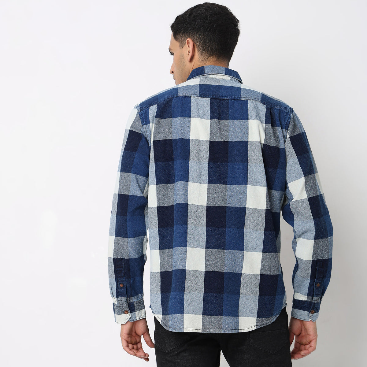 Regular Fit Checkered Shirt