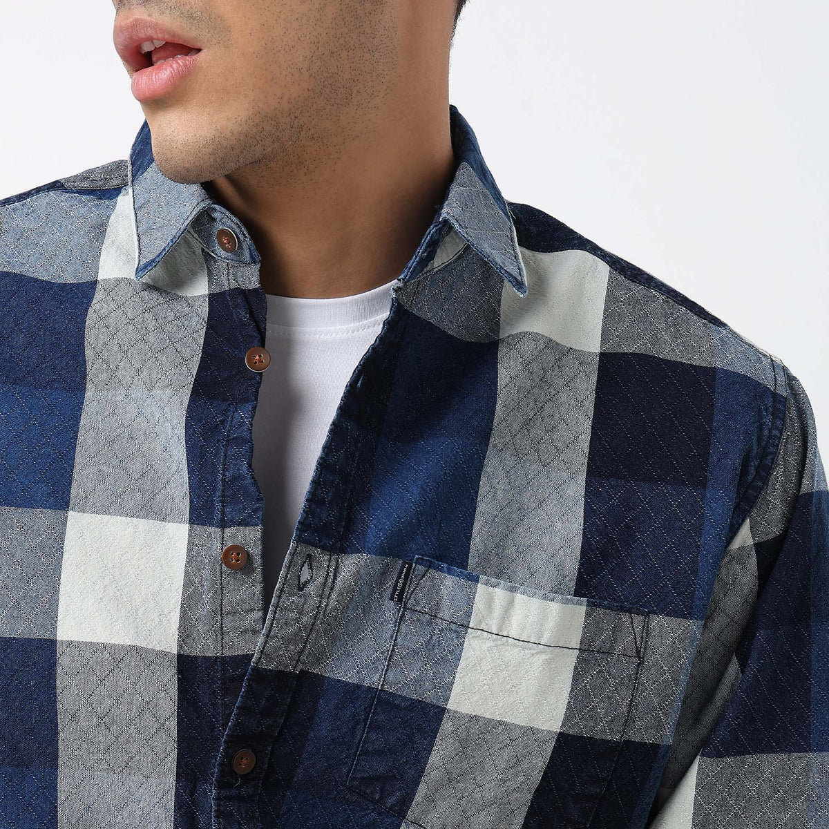 Regular Fit Checkered Shirt