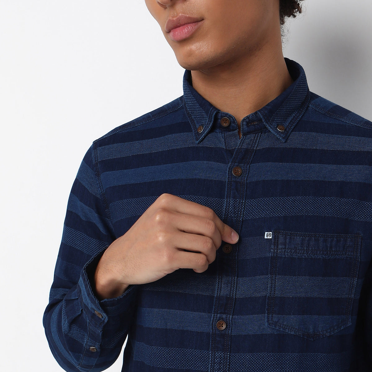 Regular Fit Striped Shirt