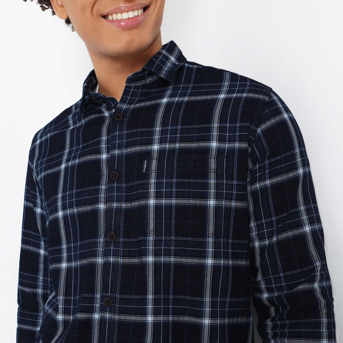 Regular Fit Checkered Shirt