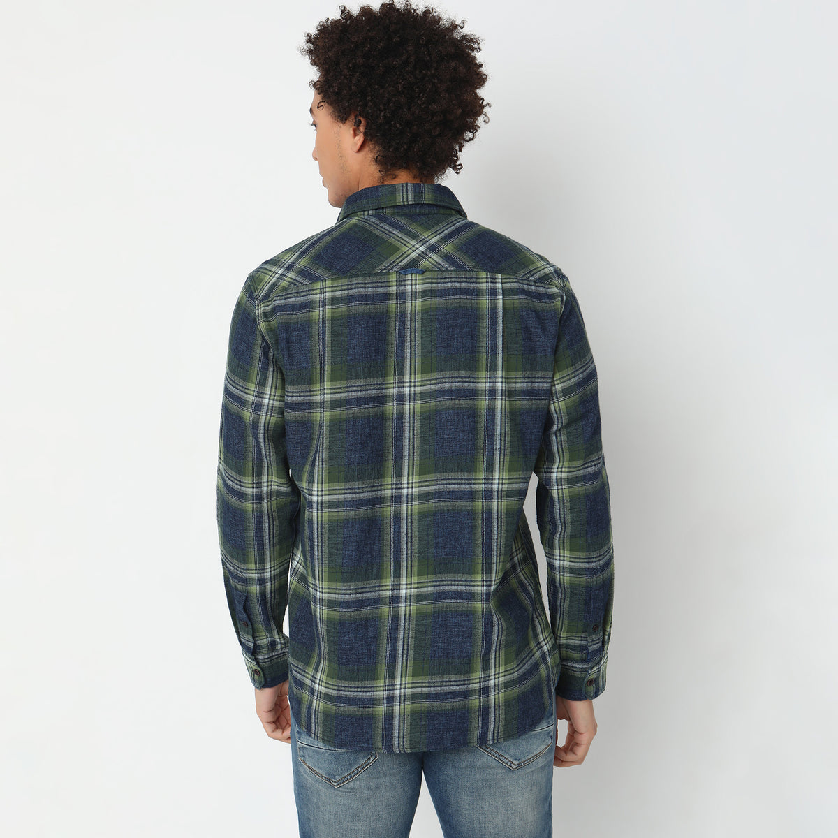 Regular Fit Checkered Shirt