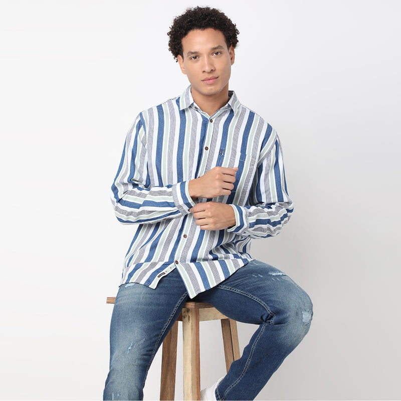 Regular Fit Striped Shirt