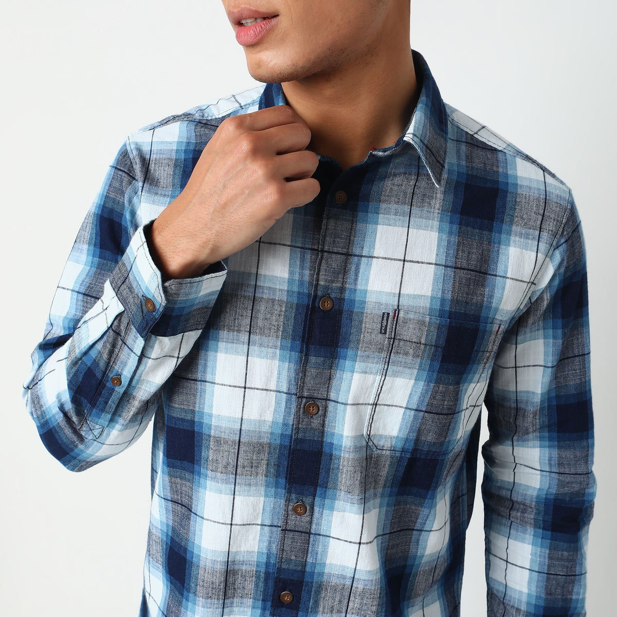 Regular Fit Checkered Shirt