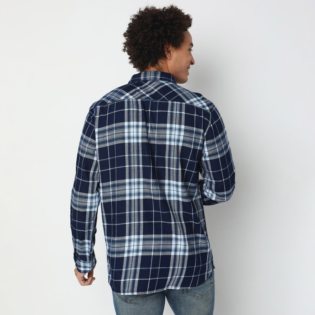 Regular Fit Checkered Shirt