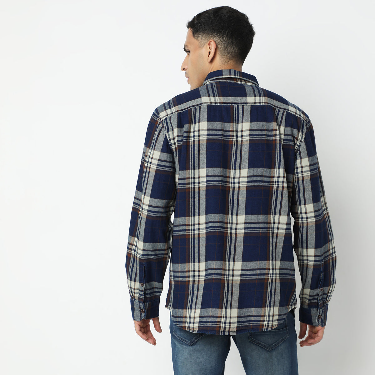 Regular Fit Checkered Shirt