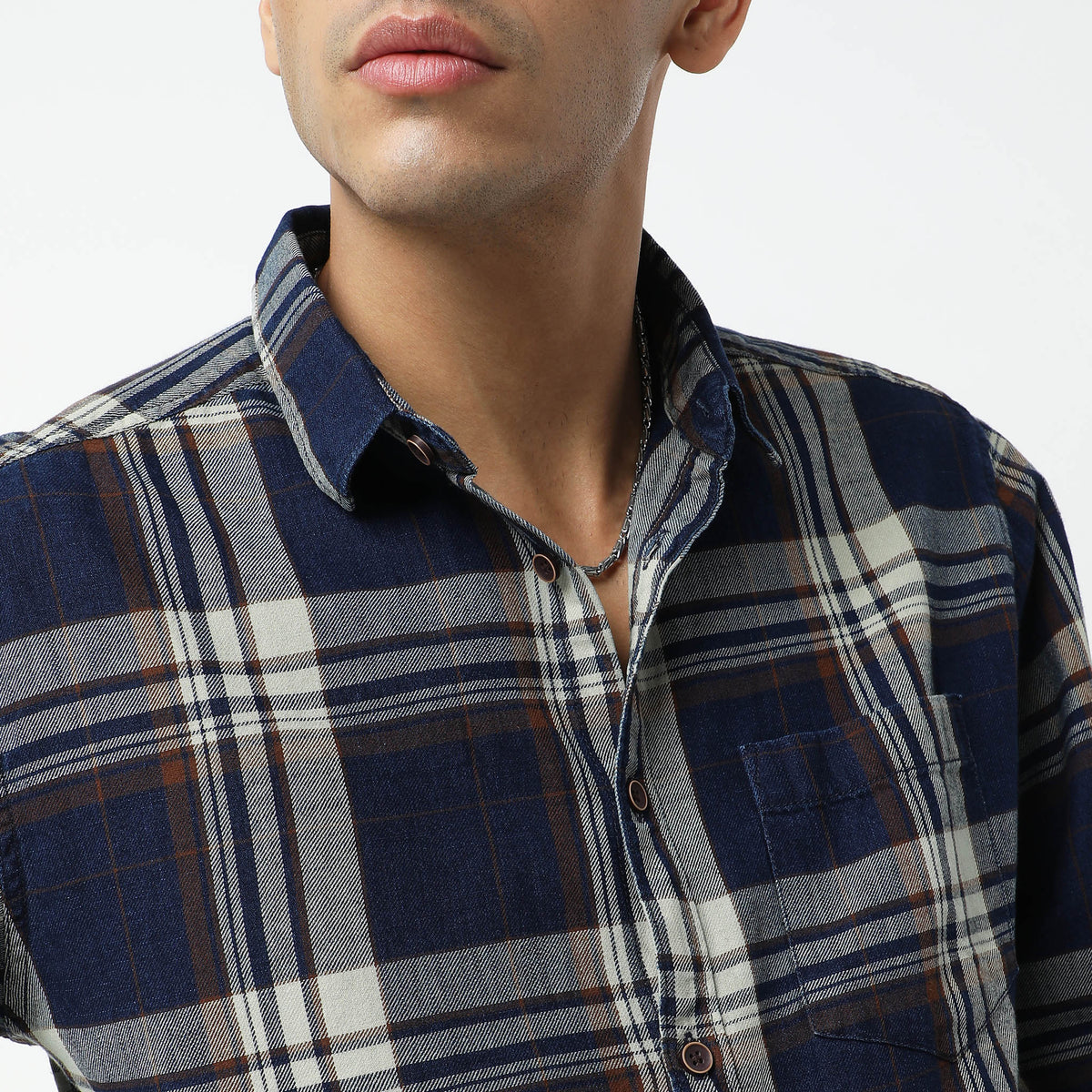 Regular Fit Checkered Shirt