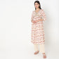 Flare Fit Printed Kurta
