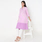 Flare Fit Embroidered Kurta