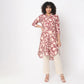 Straight Fit Floral Kurta