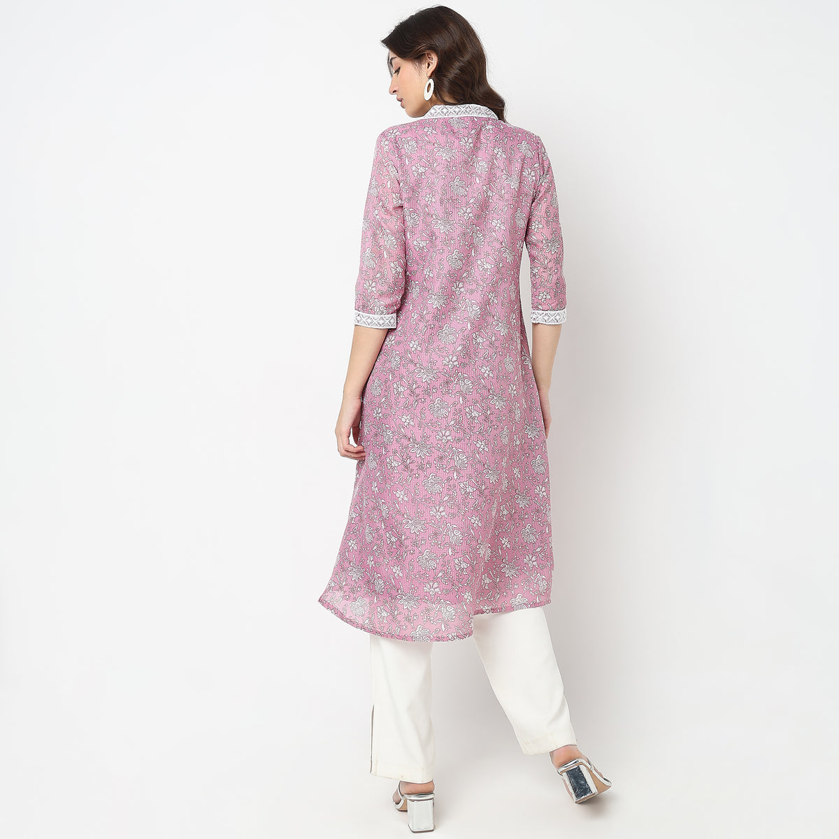 Straight Fit Printed Kurta