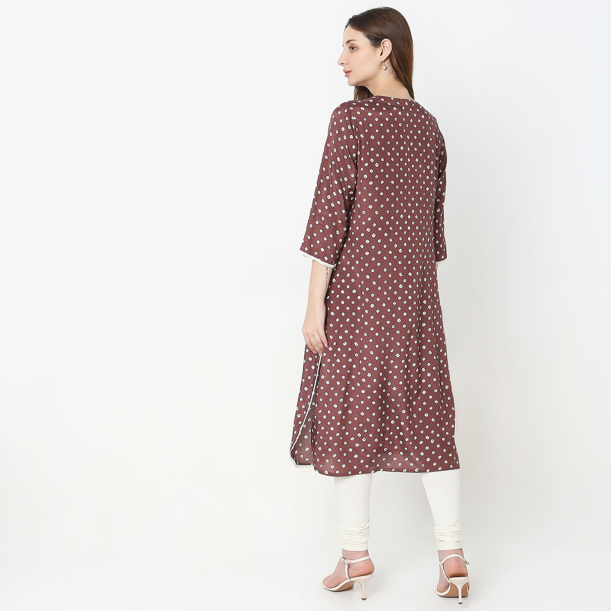 Flare Fit Embellished Kurta