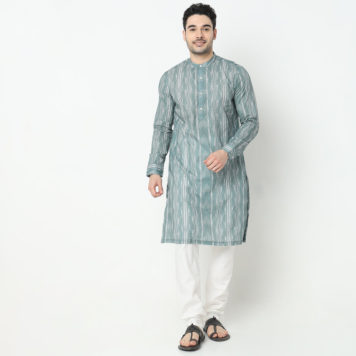 Regular Fit Printed Kurta