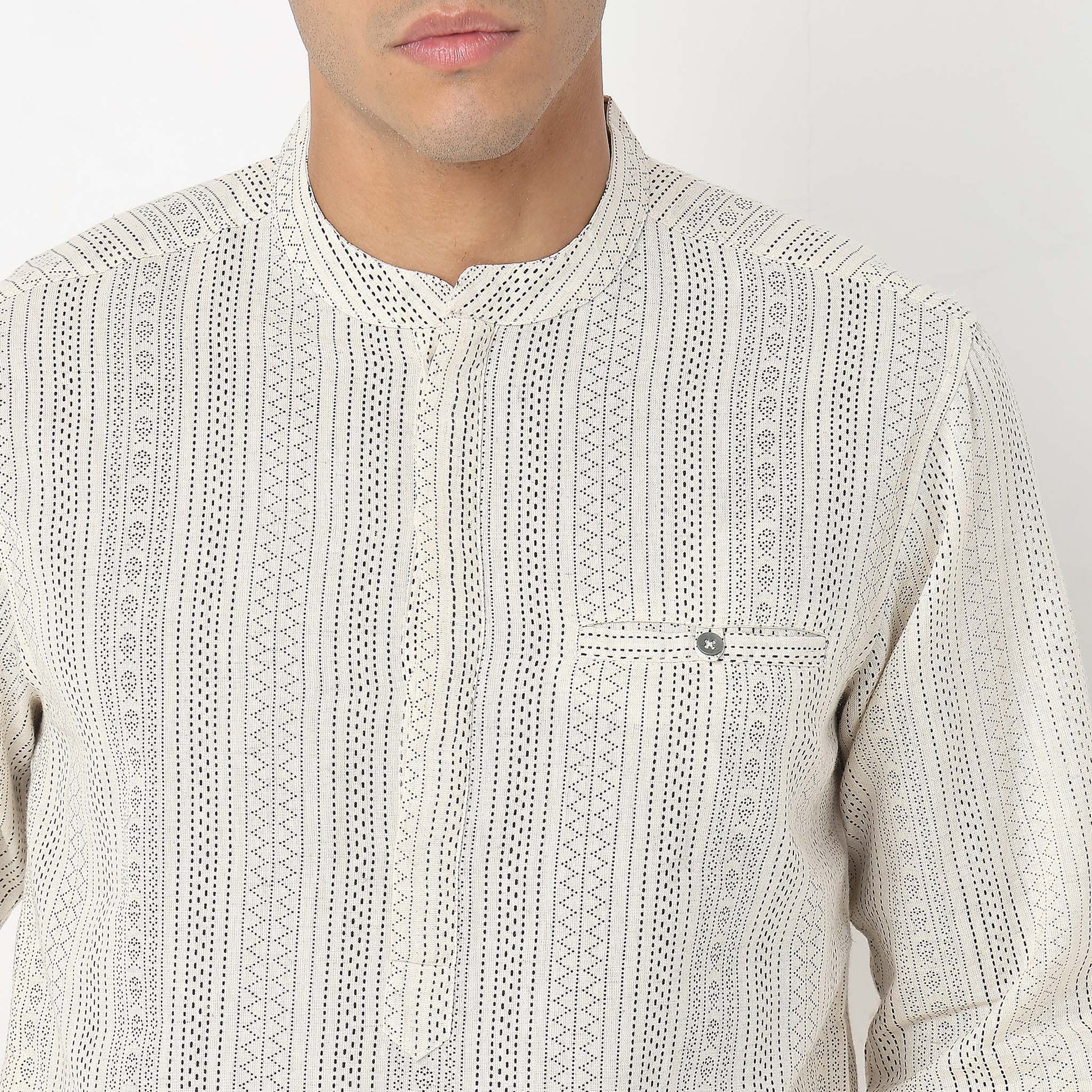 Regular Fit Printed Kurta