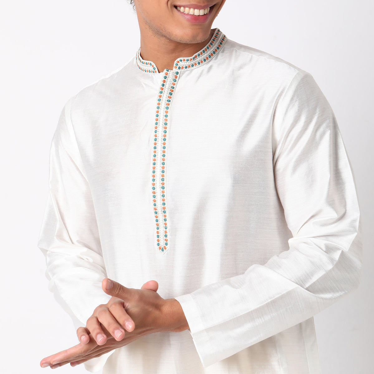 Regular Fit Solid Kurta