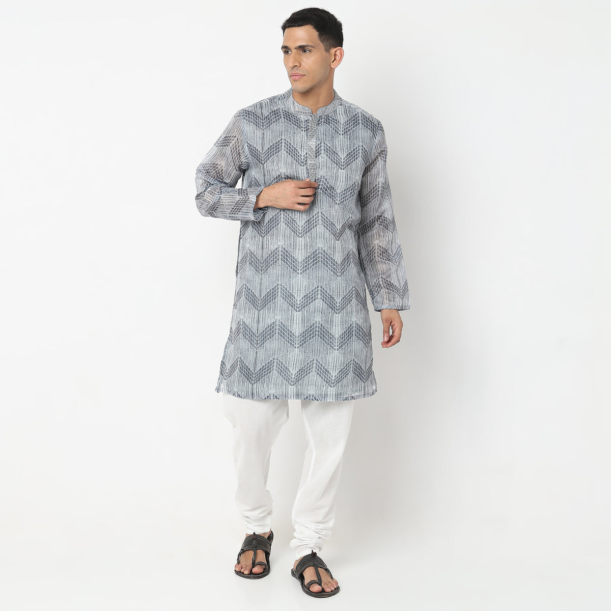 Regular Fit Printed Kurta