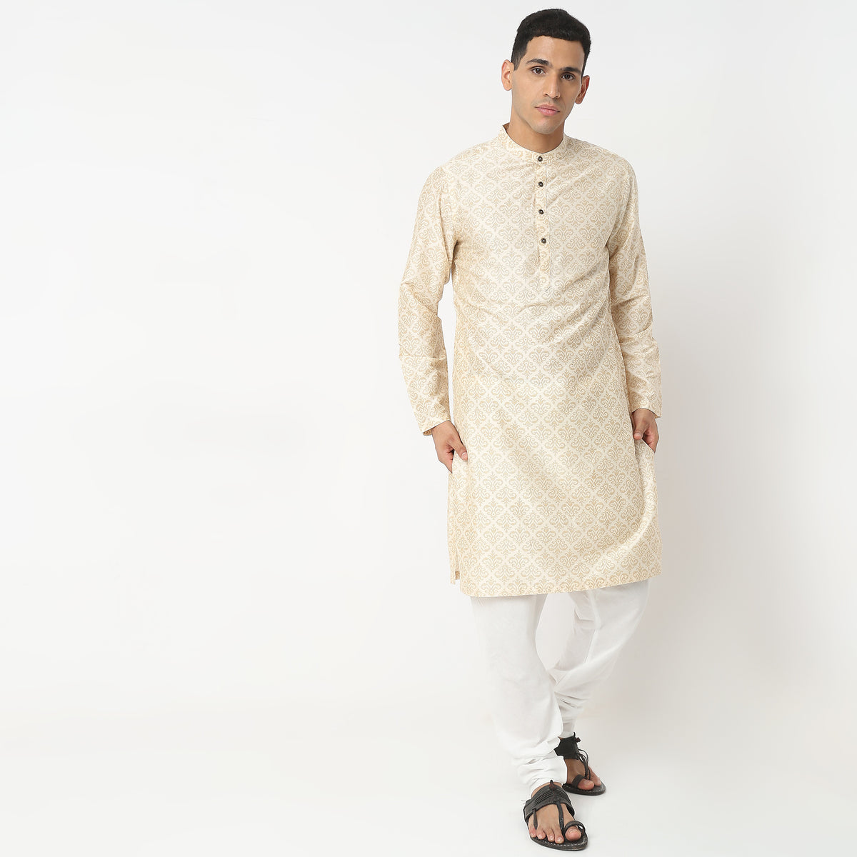 Regular Fit Printed Kurta