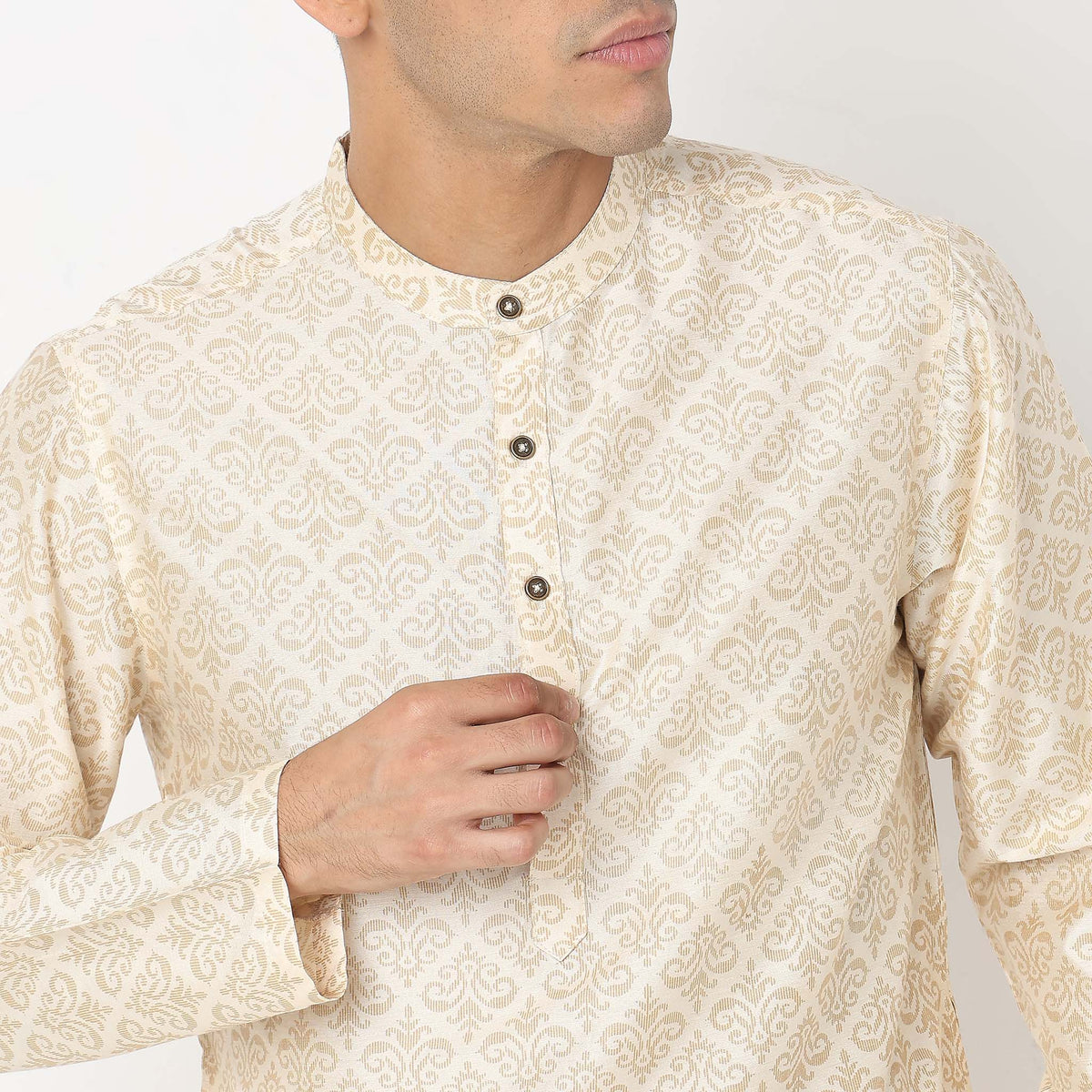 Regular Fit Printed Kurta