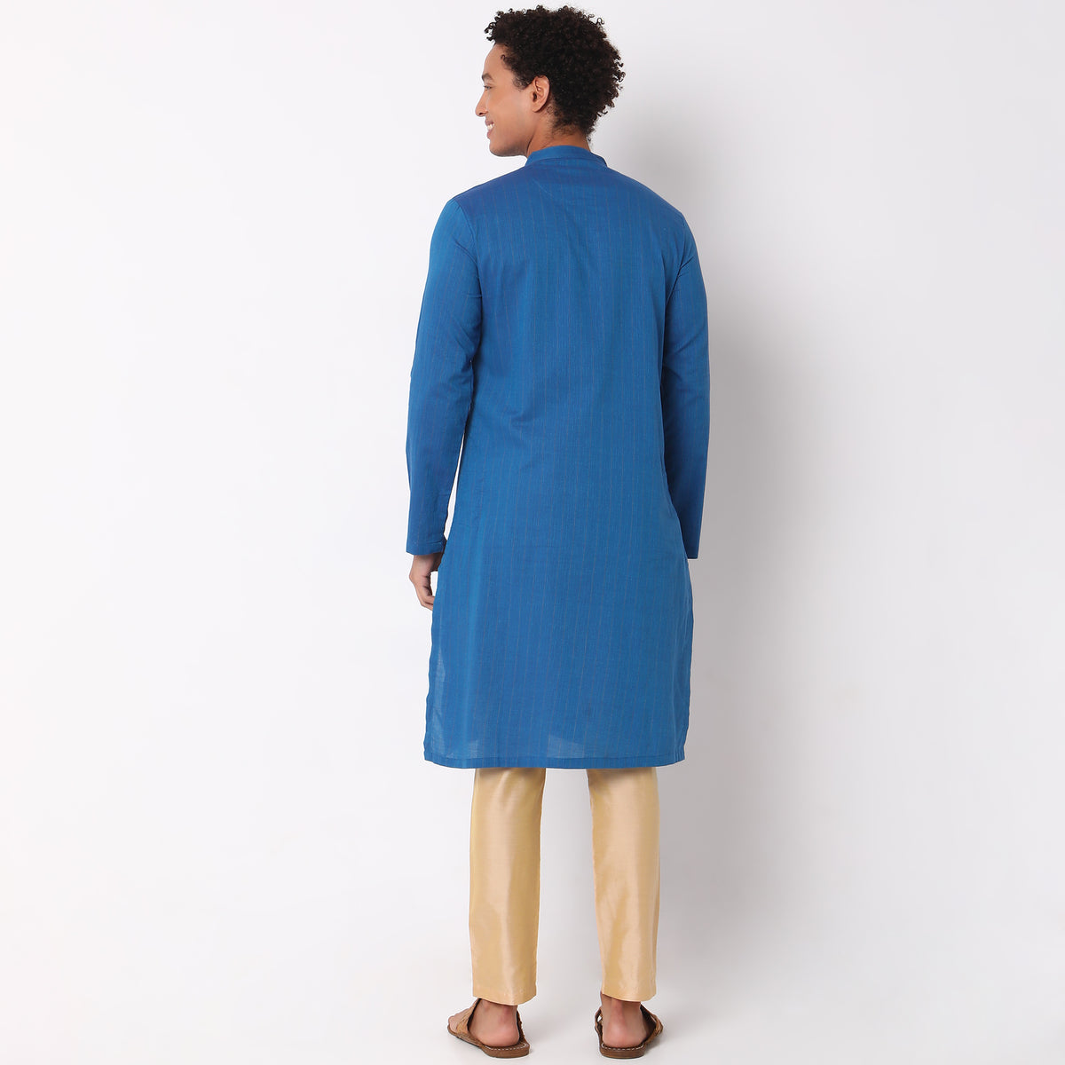 Regular Fit Solid Kurta