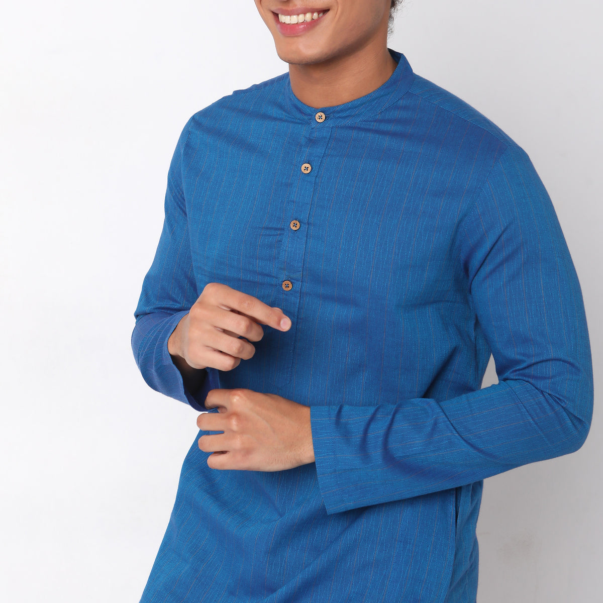 Regular Fit Solid Kurta