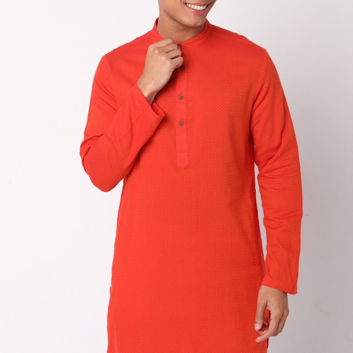 Regular Fit Solid Kurta