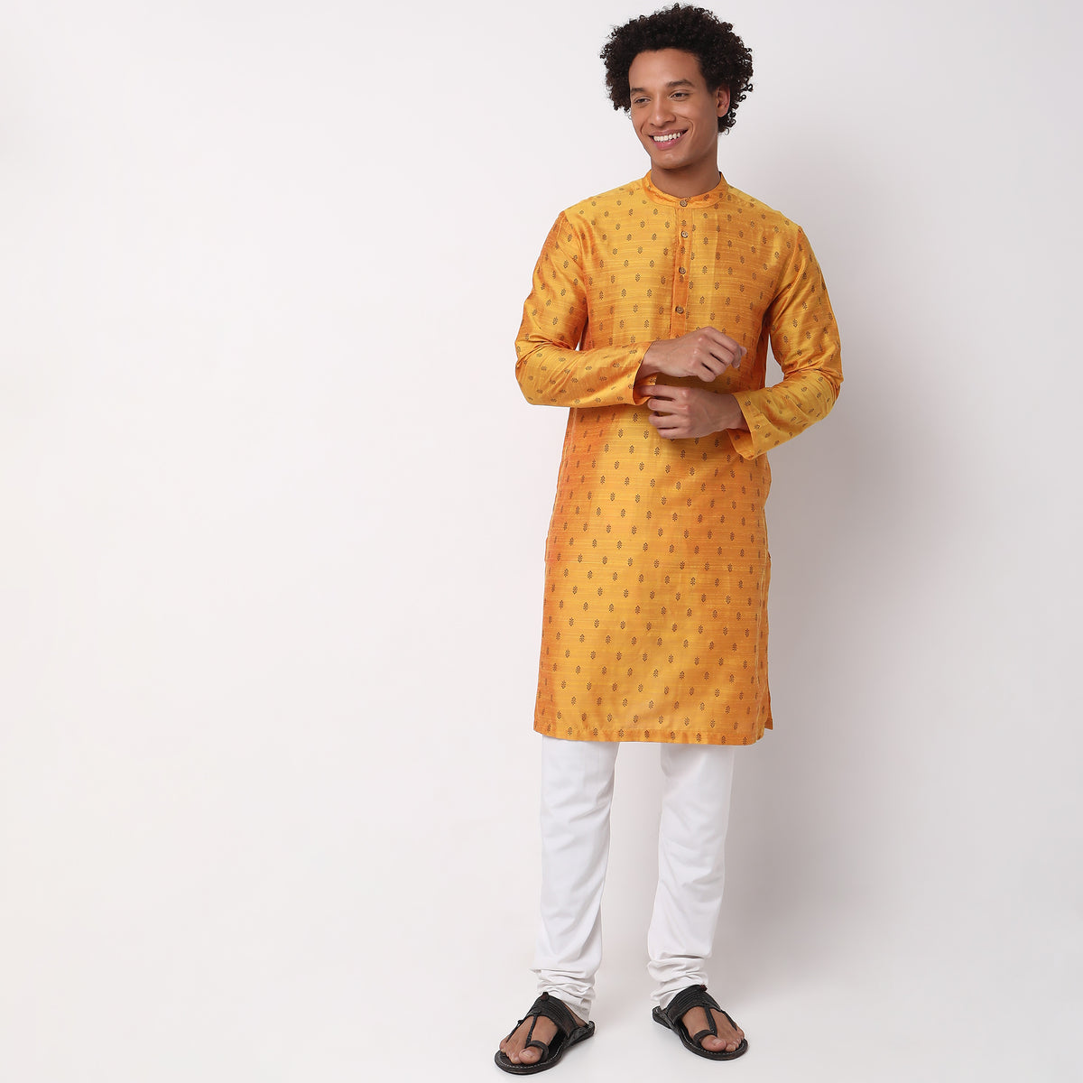 Regular Fit Printed Kurta