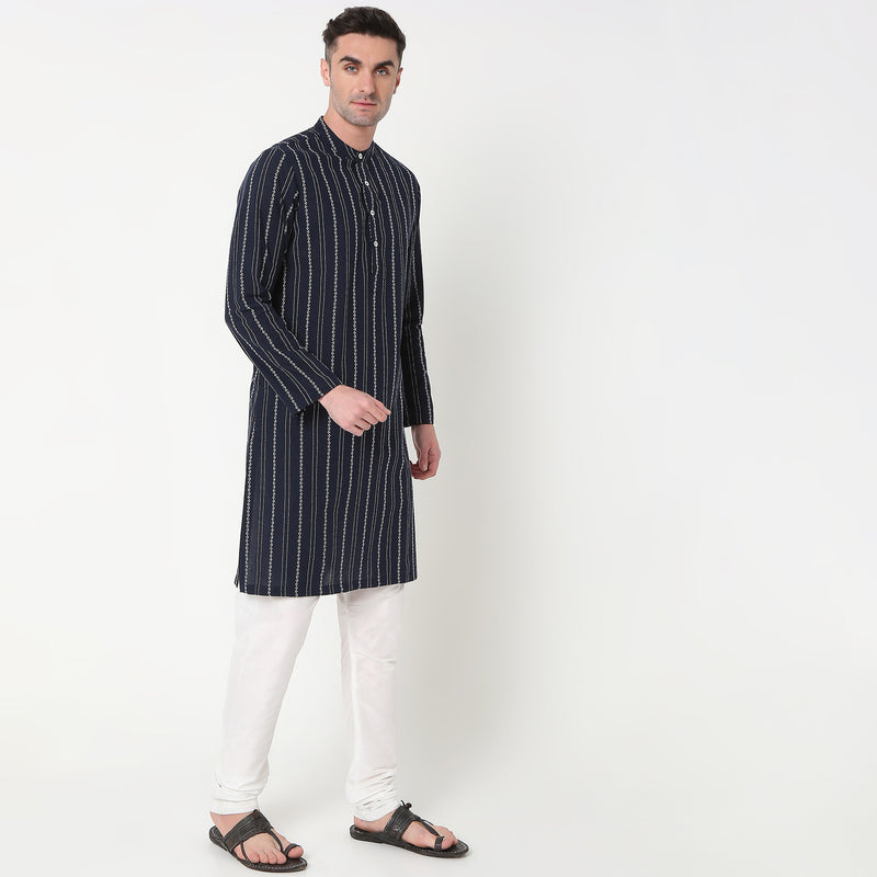 Regular Fit Printed Kurta