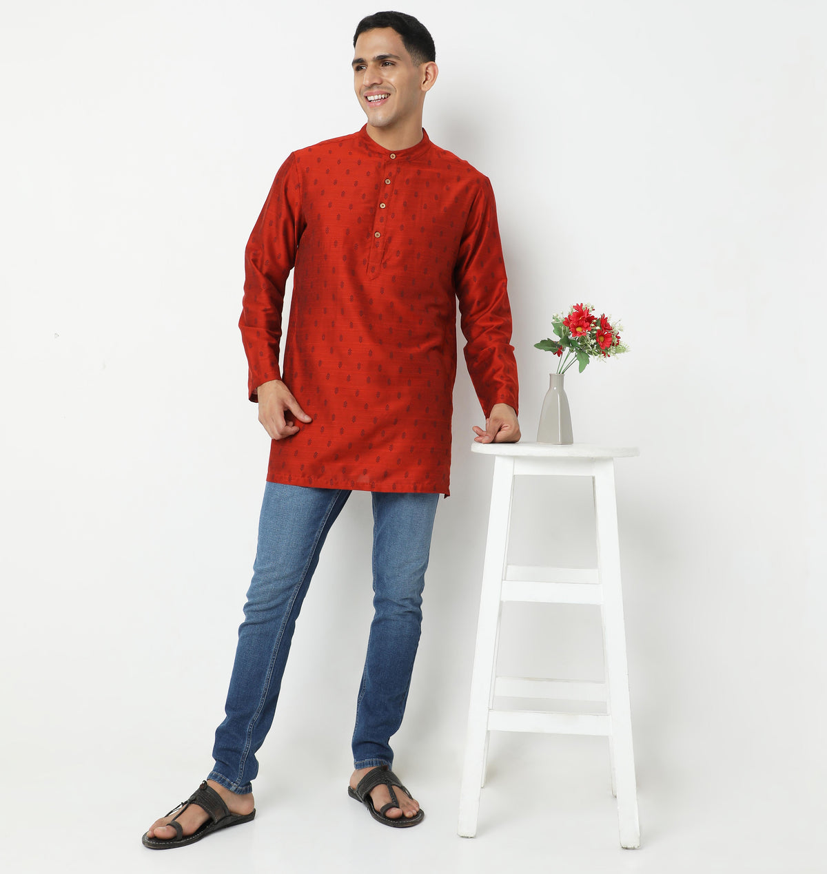 Regular Fit Printed Kurta