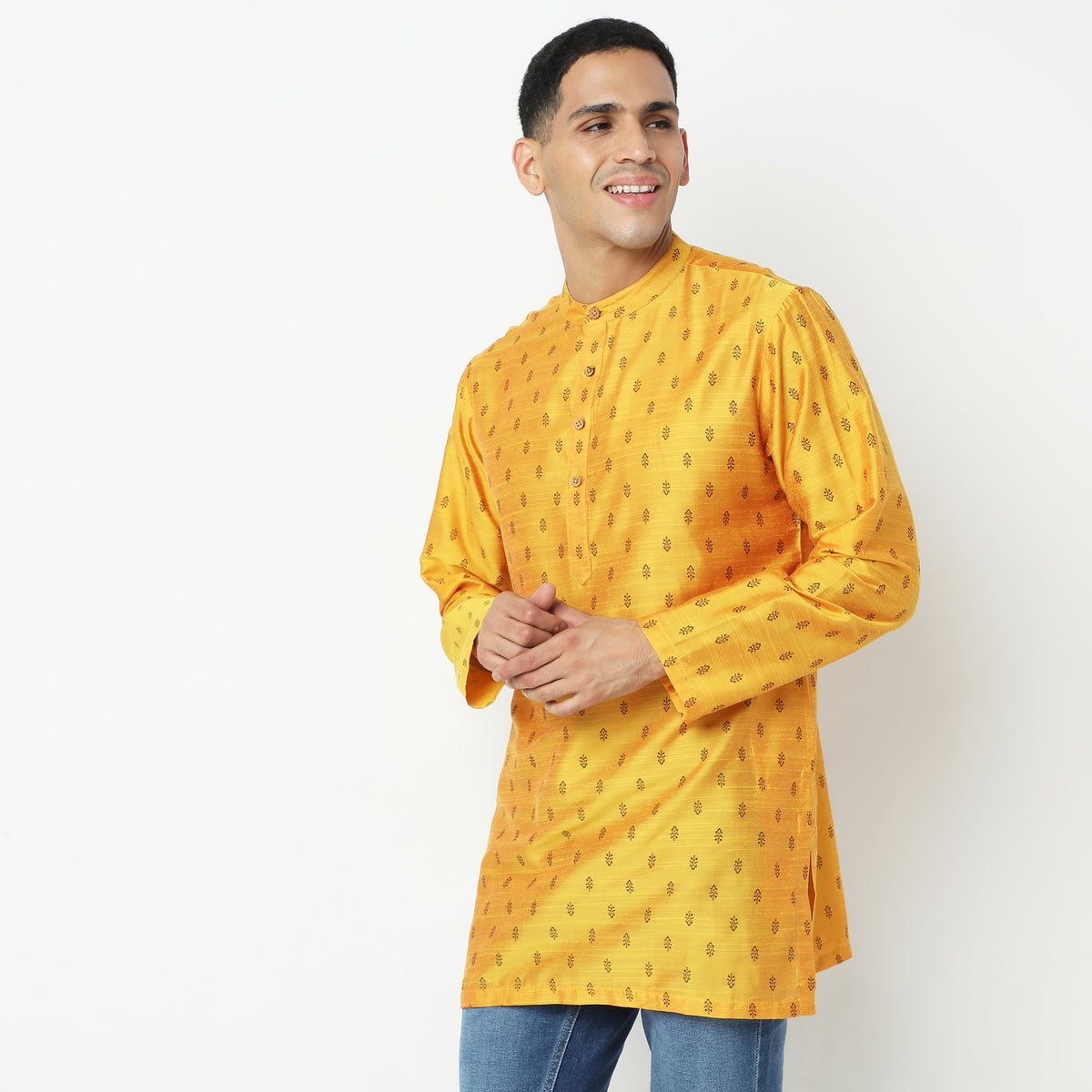 Regular Fit Printed Kurta