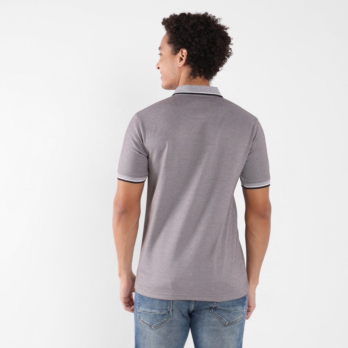 Regular Fit Structured Polo T-Shirt