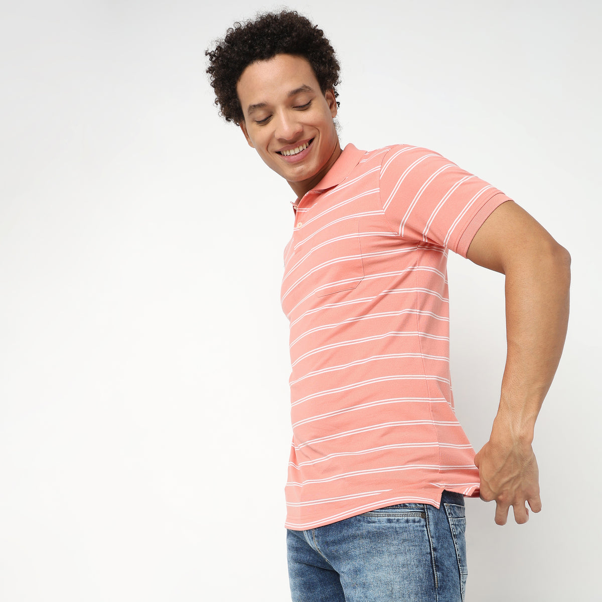 Regular Fit Striped T-Shirt