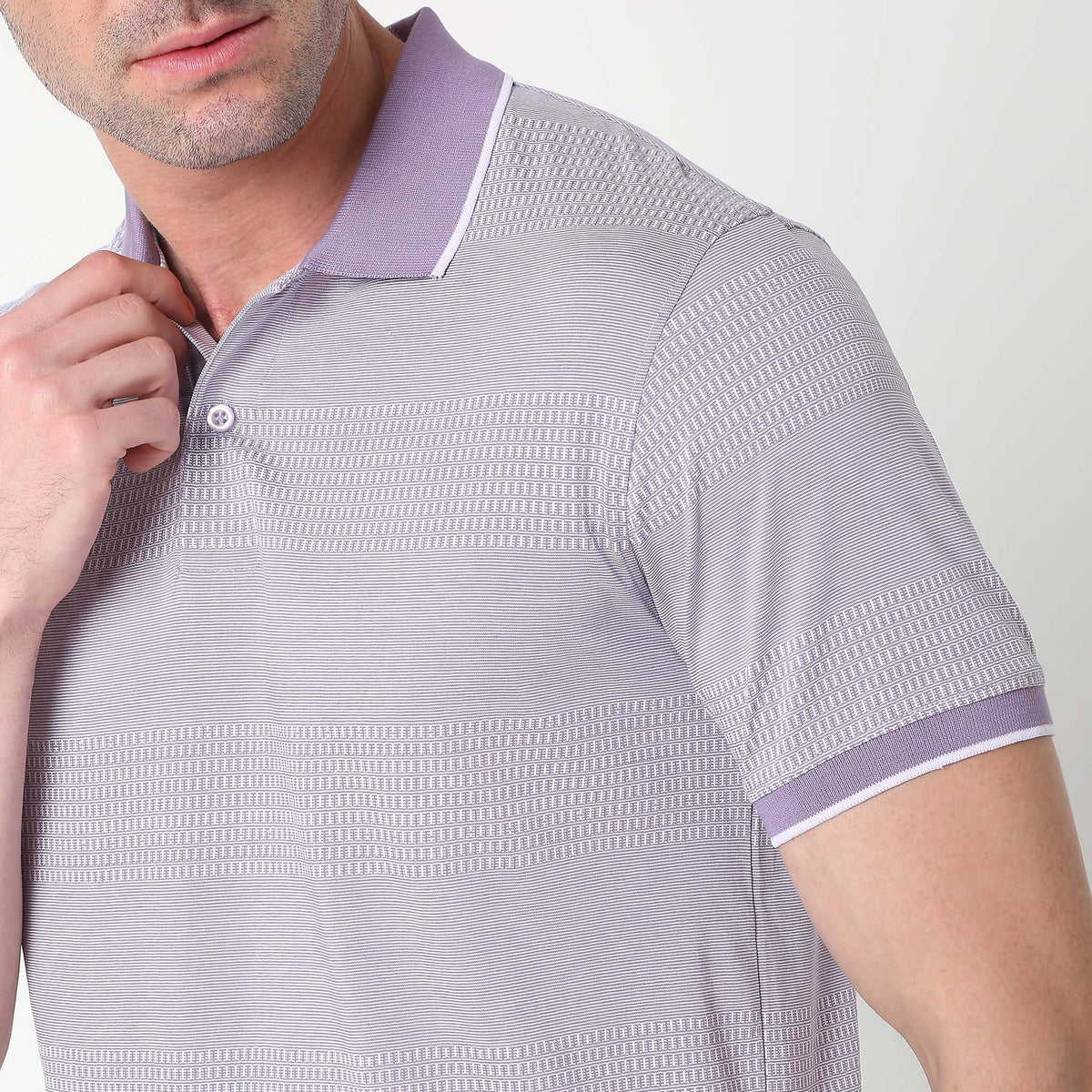 Regular Fit Structured T-Shirt