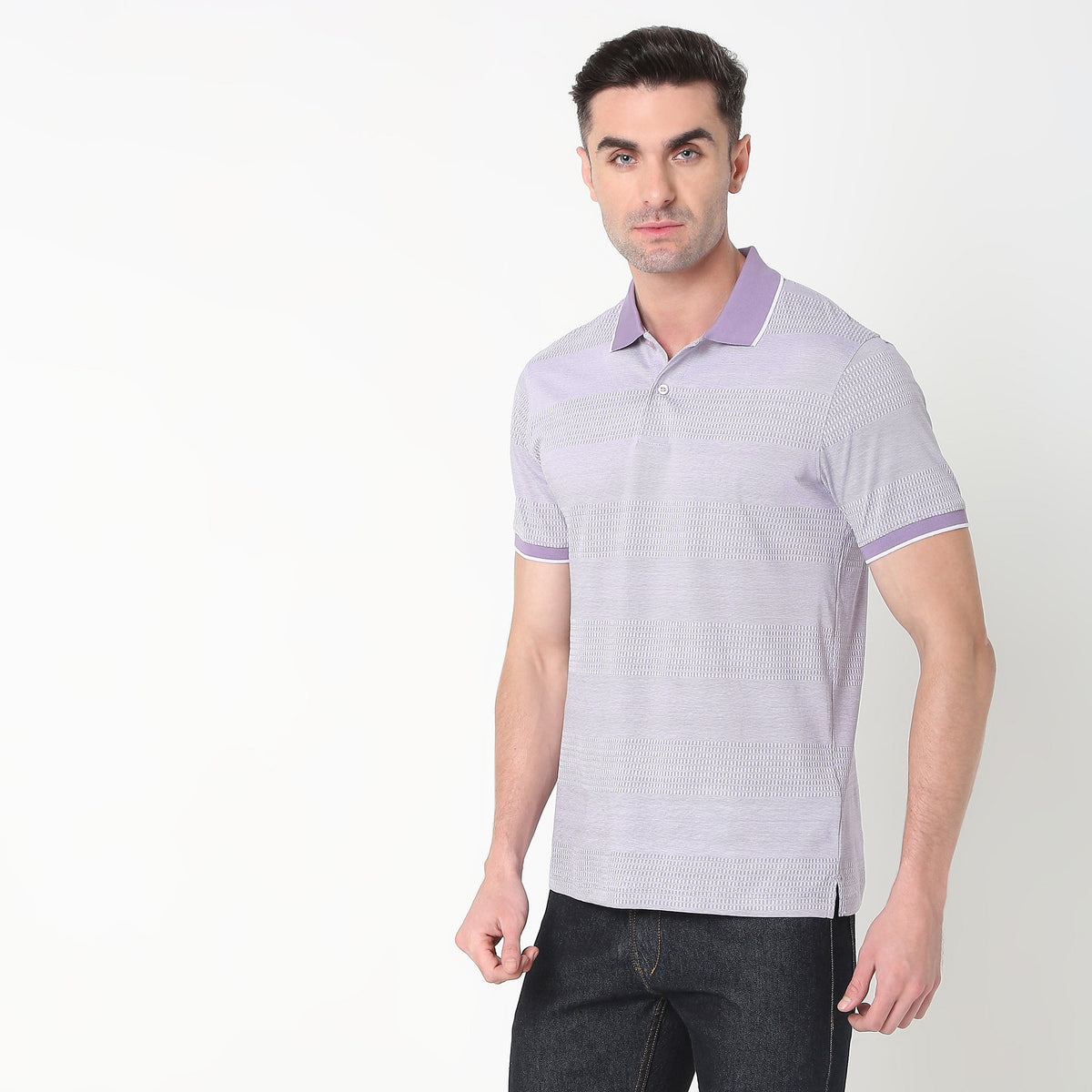 Regular Fit Structured T-Shirt