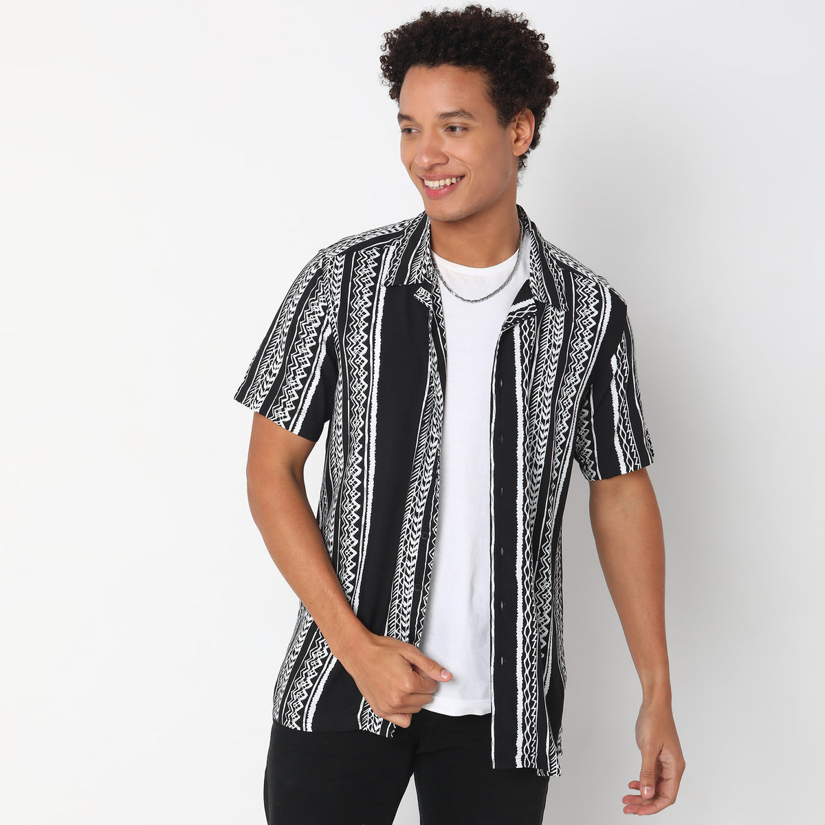 Regular Fit Printed Shirt