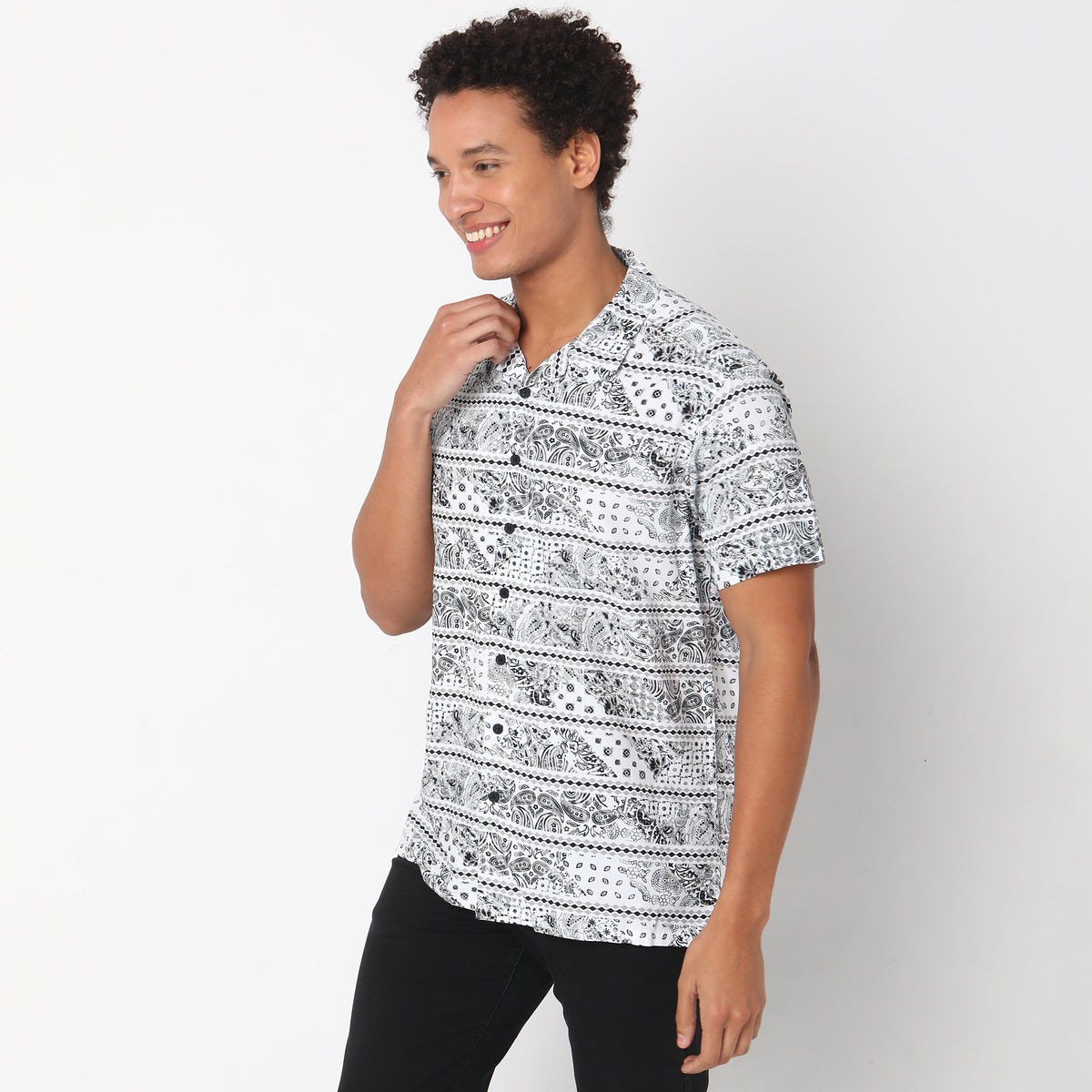 Regular Fit Printed Shirt